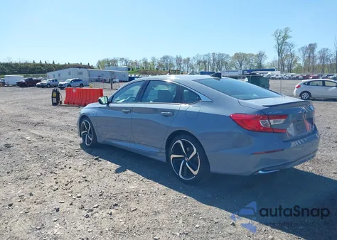 2022 Honda Accord Hybrid Sport from USA, damaged, VIN 1HGCV3F21NA044617